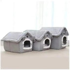 All-Season Soft Cushion Pet Tent for Indoor Dogs and Cats, Easy-Clean Cozy Bed
